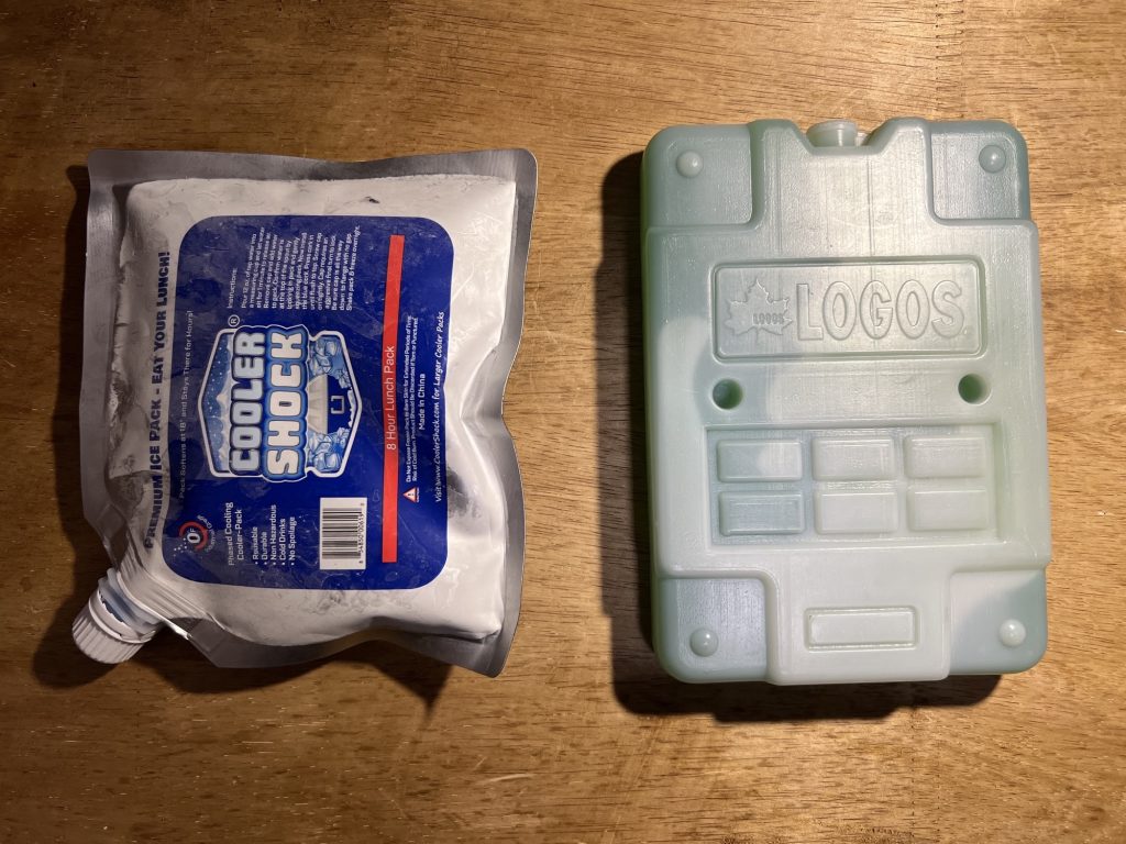 サイズ感は他の保冷剤と変わらない